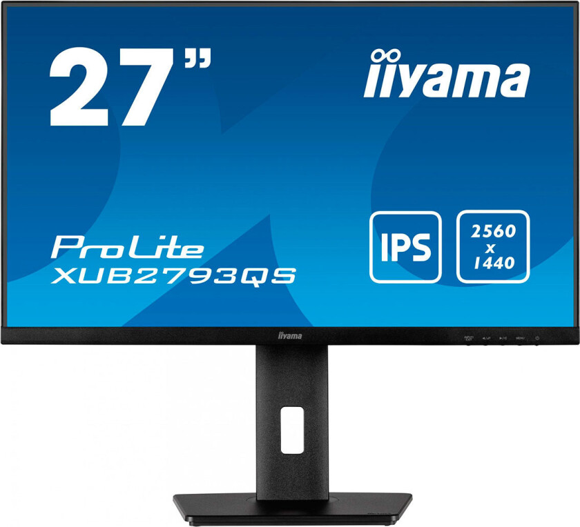 27" iiyama ProLite XUB2793QS-B1 - LED monitor - 27" - 1 ms - Skjerm