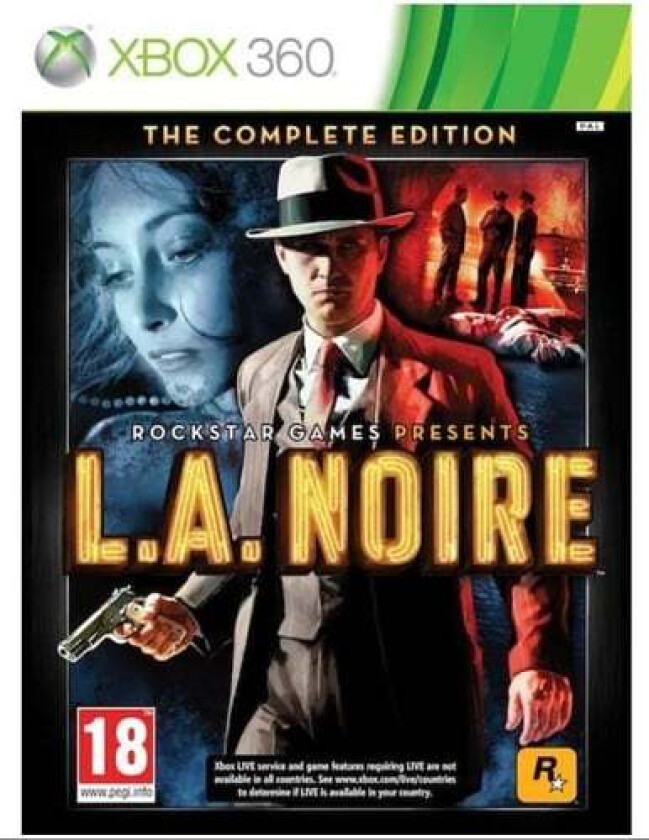 L.A. Noire Complete Edition - Microsoft Xbox 360 - Action/Adventure