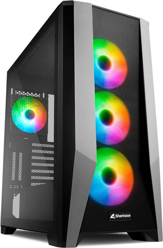 TG7M RGB - tower - extended ATX - Kabinett - Tower - Grå