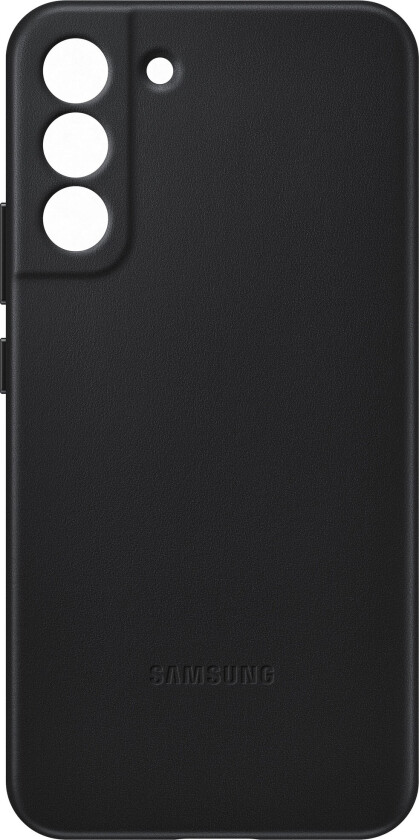 Galaxy S22 Plus Leather Cover - Black