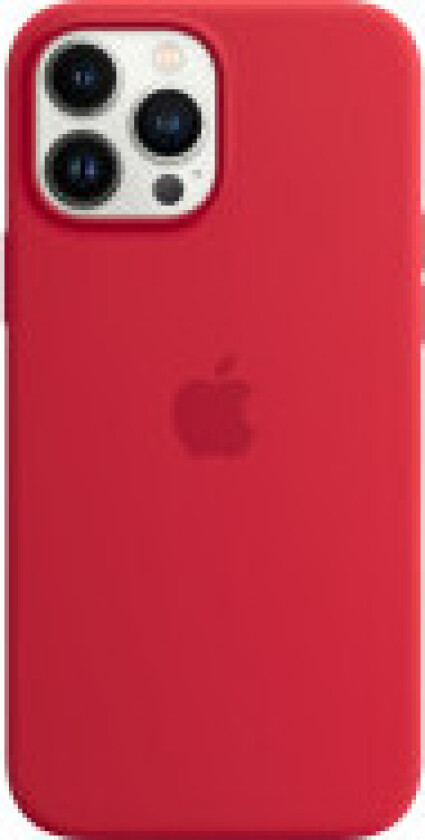 iPhone 13 Pro Max Silicone Case with MagSafe - (PRODUCT)RED