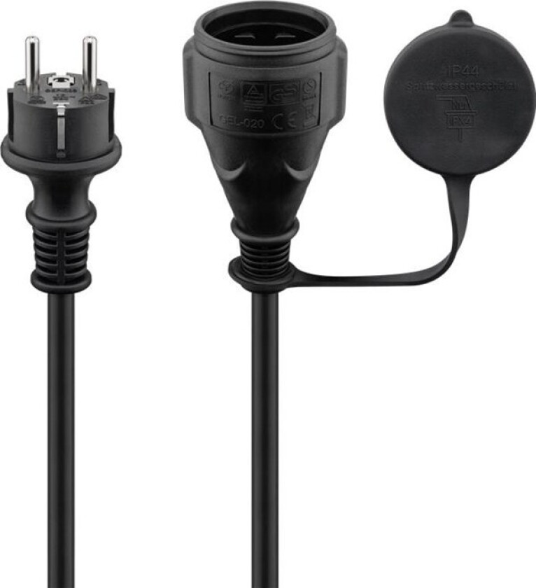 Power cable 5 m black