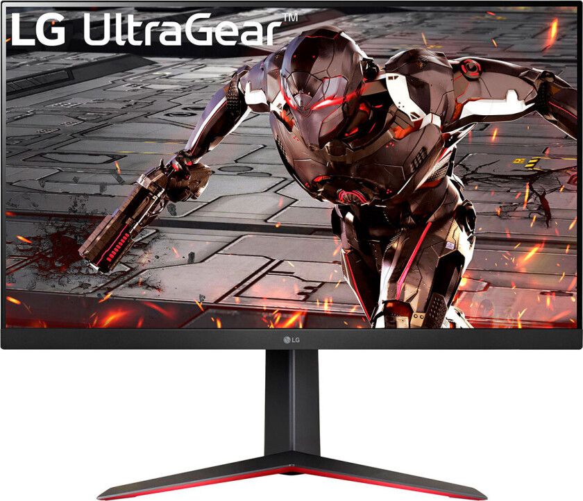 32" LG UltraGear 32GN650-B QHD 165Hz - 1 ms - Skjerm