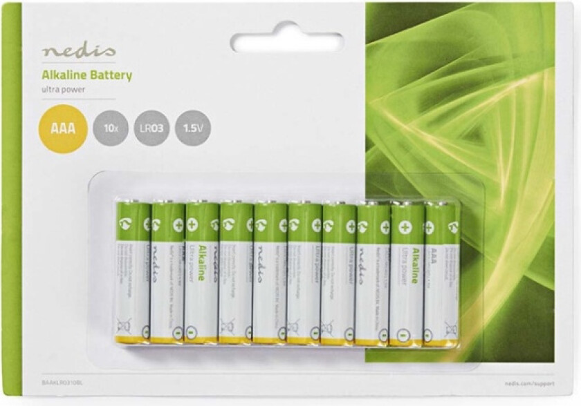 BAAKLR0310BL battery - 10 x AAA type - Alkaline