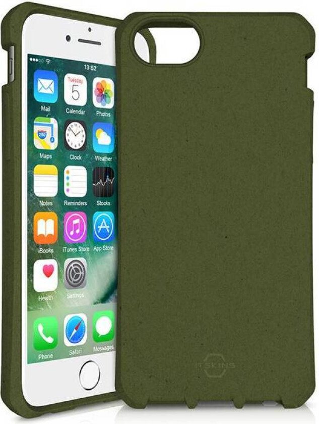 Cover for iPhone 6/6S/7/8/SE 2020. Khaki Green