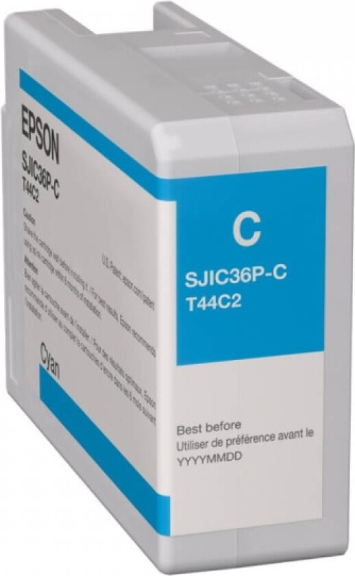 SJIC36P(C) - cyan - original - ink cartridge - Blekkpatron Blå