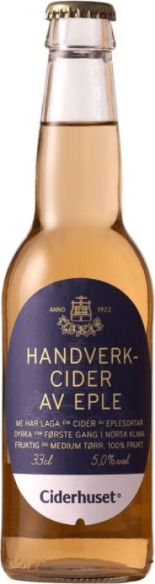 Handverkcider Eple 0,33l flaske