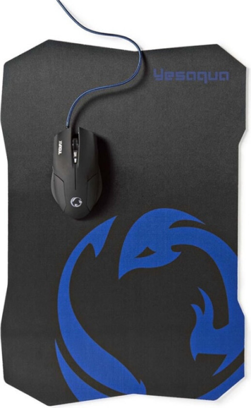 Gaming - Mus - Optisk - 6 - Svart