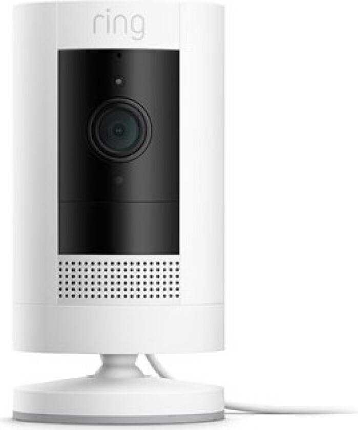 Stick Up Cam Plug-In - Hvit