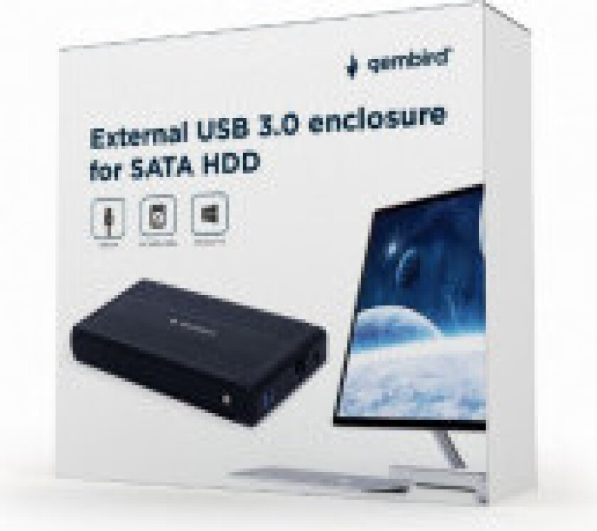 EE3-U3S-3 - storage enclosure - SATA 3Gb/s - USB 3.0