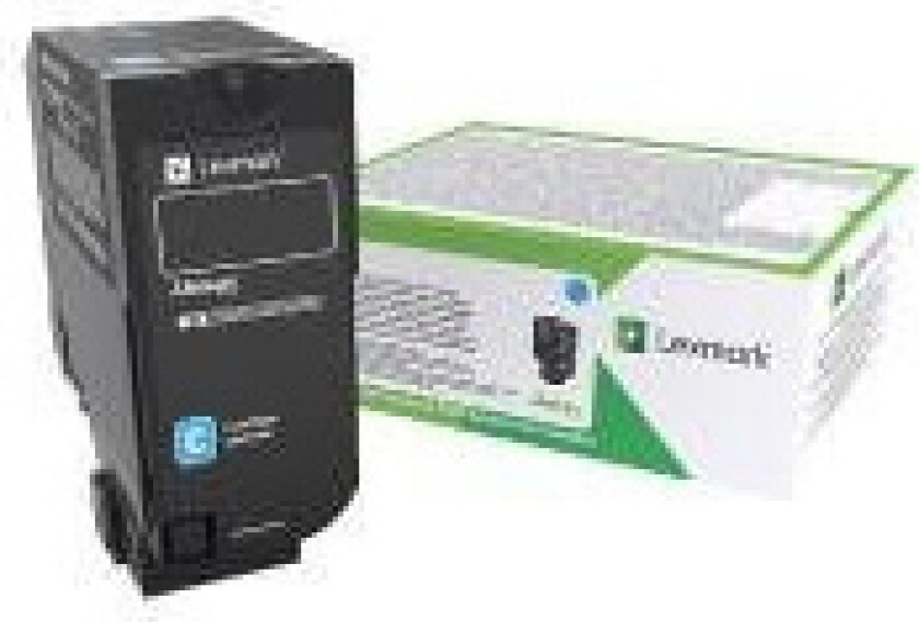 Toner Corporate Cyan for CX725 16k - Laser toner Blå