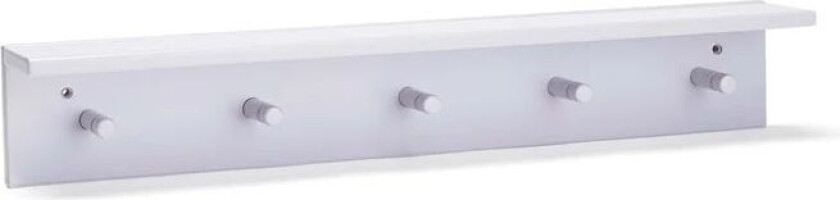 Star hylle med kroker Lilla