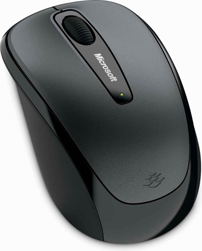 Wireless Mobile Mouse 3500 Grey - Mus - Optisk - 3 knapper - Grå