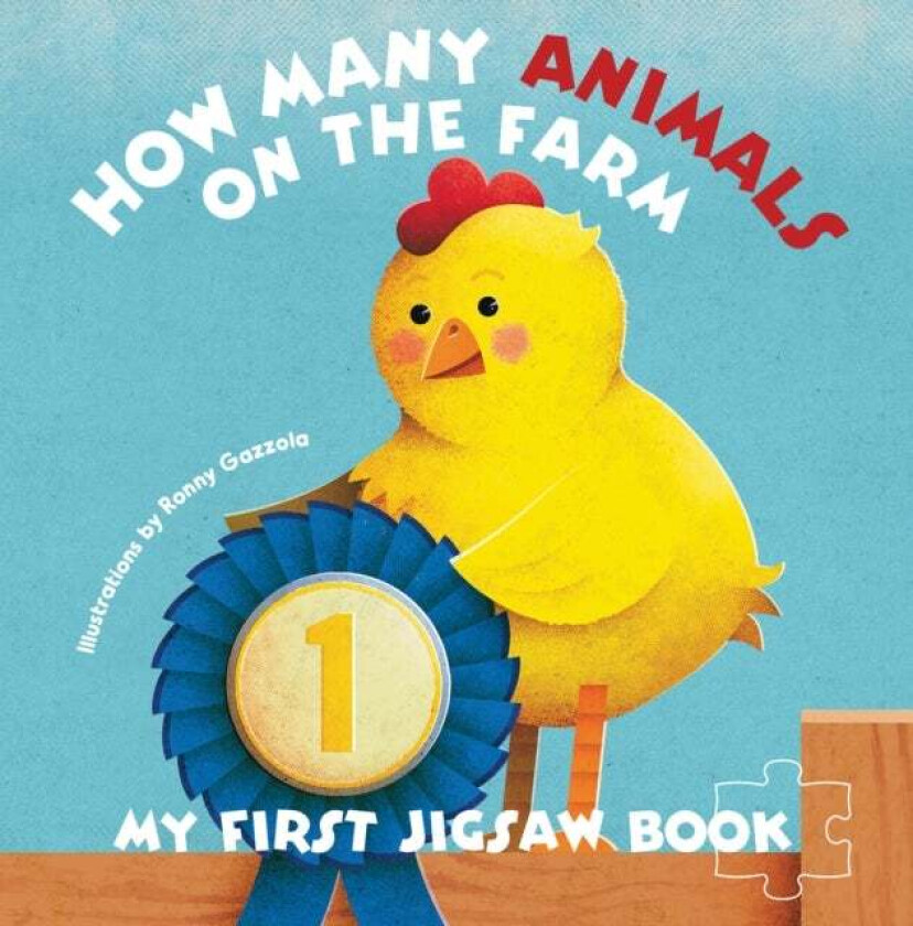 My First Jigsaw Book: How Many Animals on the Farm? av Ronny Gazzolla