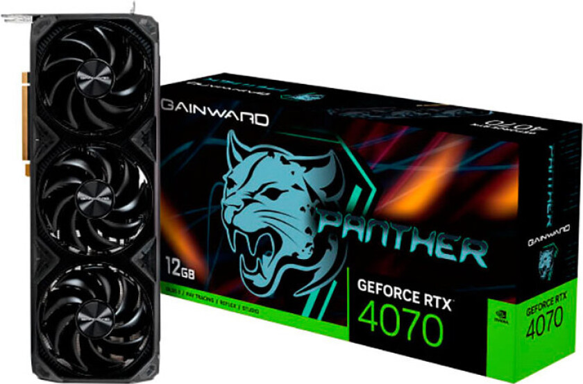 GeForce RTX 4070 Panther - 12GB GDDR6X RAM - Grafikkort