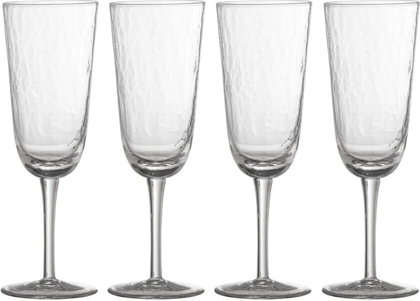 Asali champagneglass 27,5 cl 4-pakning Klar