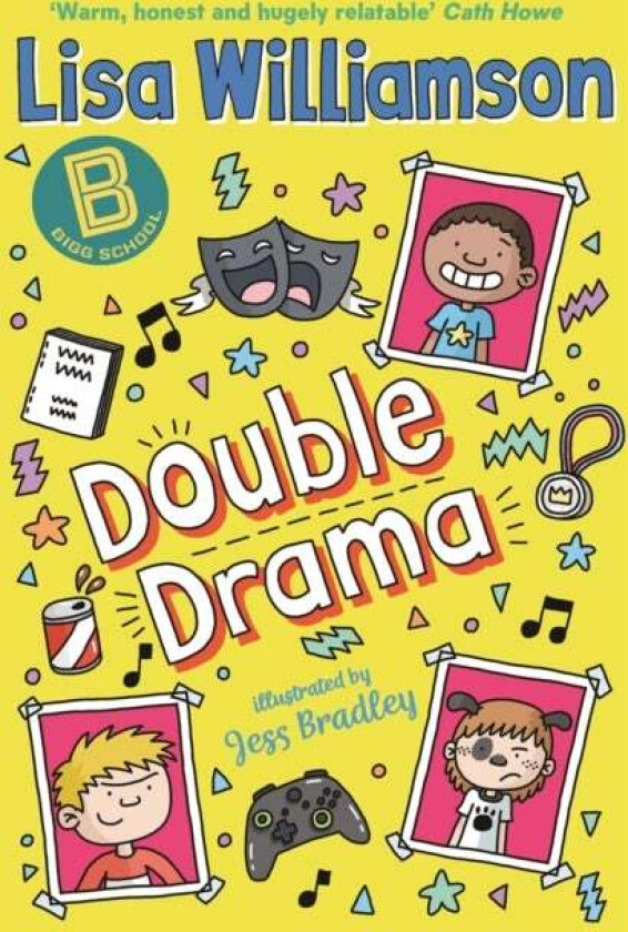 Bigg School: Double Drama av Lisa Williamson
