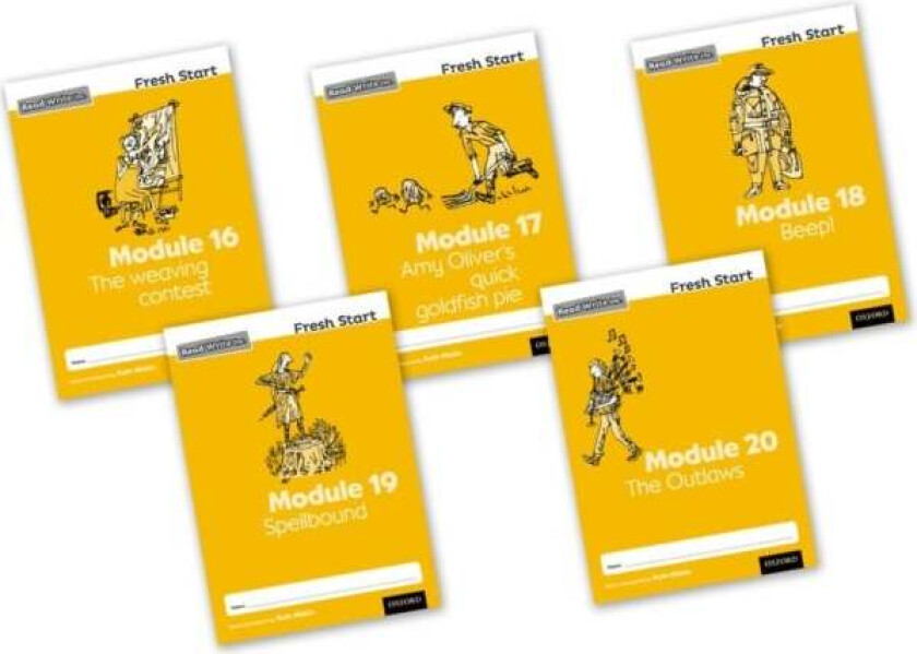 Read Write Inc. Fresh Start: Modules 16-20 - Mixed Pack of 5 av Gill Munton