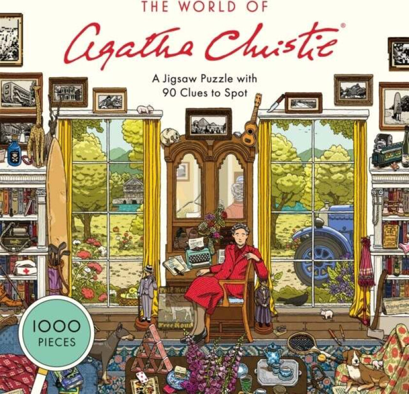The World of Agatha Christie: 1000-piece Jigsaw av Agatha Christie Ltd
