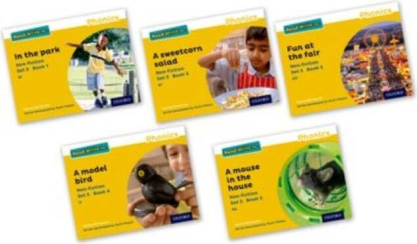 Read Write Inc. Phonics: Yellow Set 5 Non-fiction books (Mixed Pack of 5) av Gill Munton