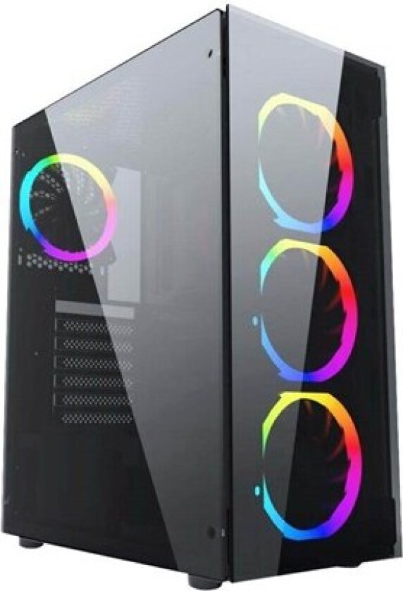 Fornax 1500RGB PC case - Kabinett - Tower - Svart