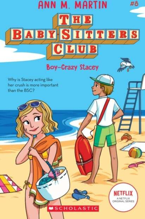 The Babysitters Club #8: Boy-Crazed Stacey (b&w) av Ann M. Martin
