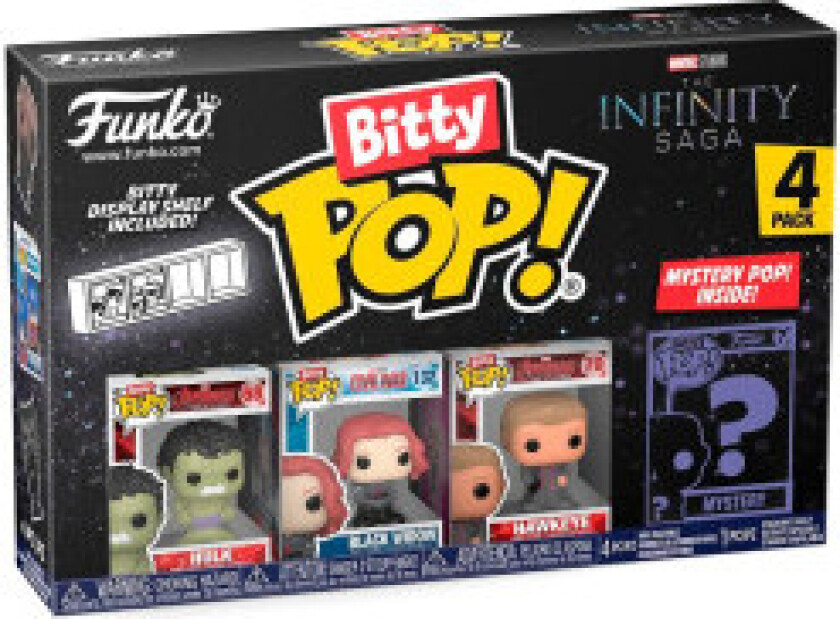 - MARVEL BITTY POP! MARVEL THE INFINITY SAGA 4-PACK SERIES 2 - Figur