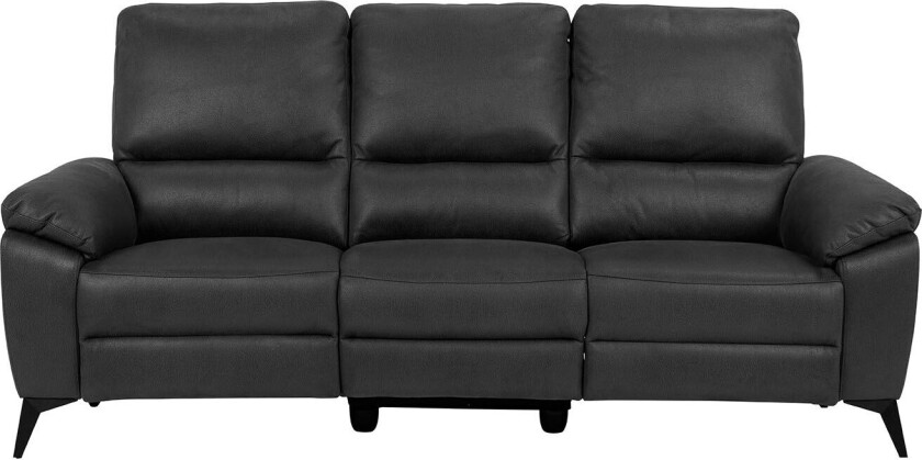 Rie sofa 3 seter recliner elektrisk, grå.