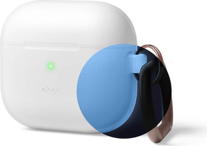 AirPod 3 Hang Silicon Case Nightglow Blue