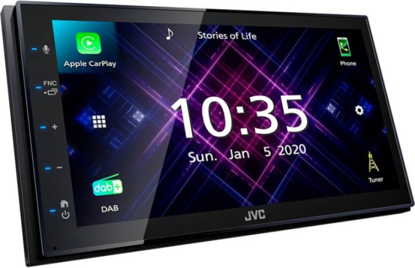 KW-M565DBT - digital receiver - display 6.8" - in-dash unit - Double-DIN