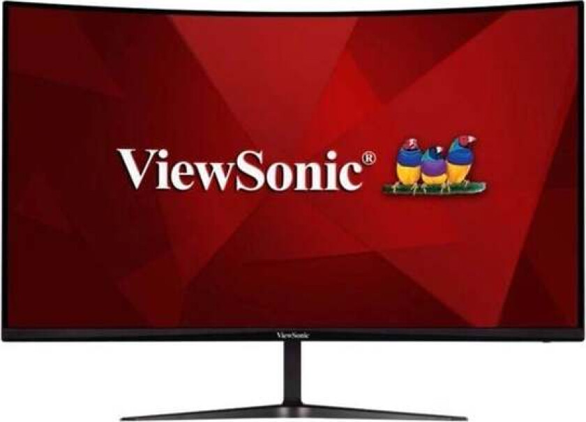 32" ViewSonic VX3219-PC-MHD - LED monitor - curved - Full HD (1080p) - 32" - 1 ms - Skjerm