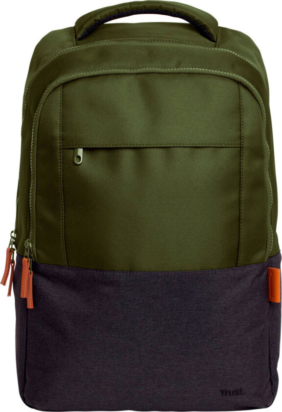 Lisboa - notebook carrying backpack - topload durable - green