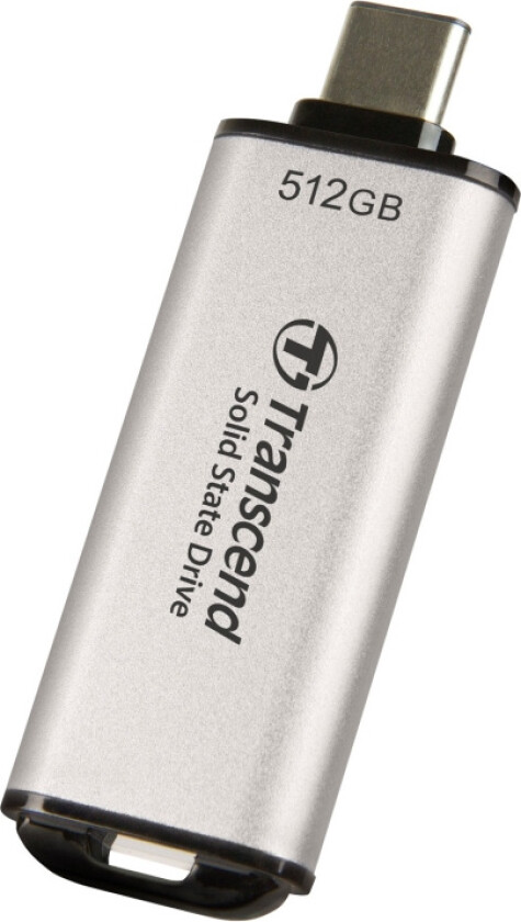 ESD300 Portable SSD - Silver - 512GB
