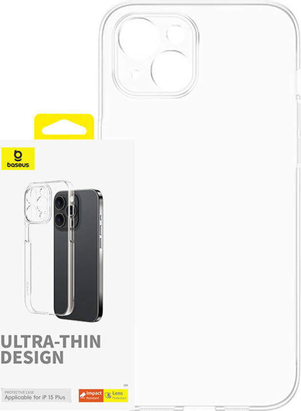 Phone Case for iPhone 15 Plus OS-Lucent Series (Clear)