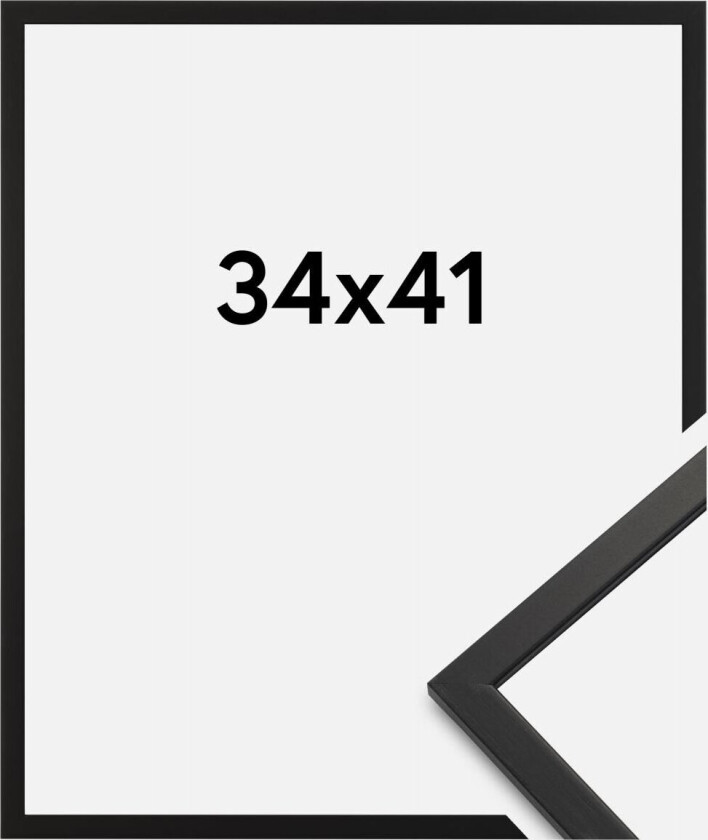 Ramme Edsbyn Akrylglass Svart 34x41 Cm
