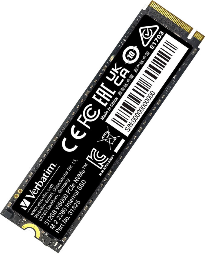 Vi5000 PCI-E 4.0 SSD - 512GB