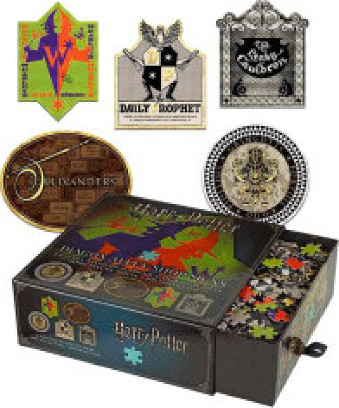 - Diagon Alley Shop Signs Puzzle 5x200pcs - Puslespill