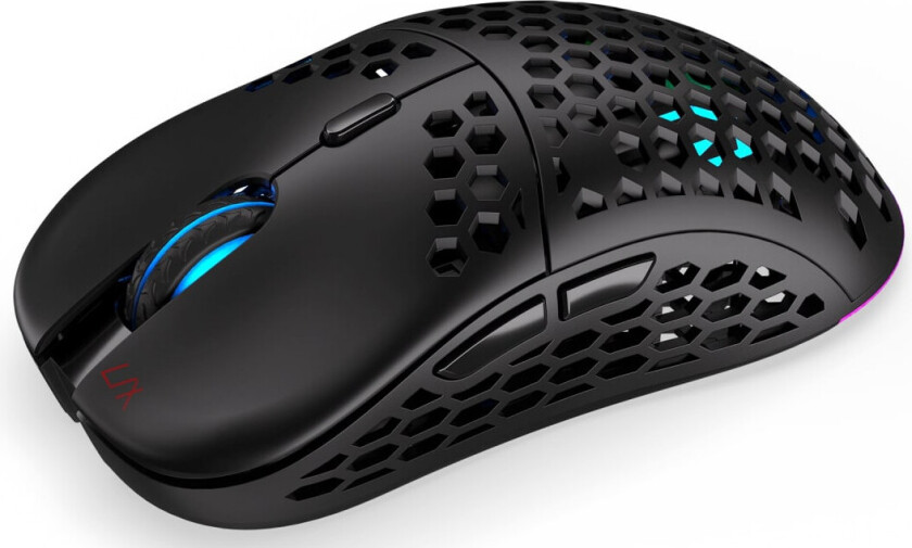 LIX Wireless - Black - Gaming mus - Optisk - 6 - Svart