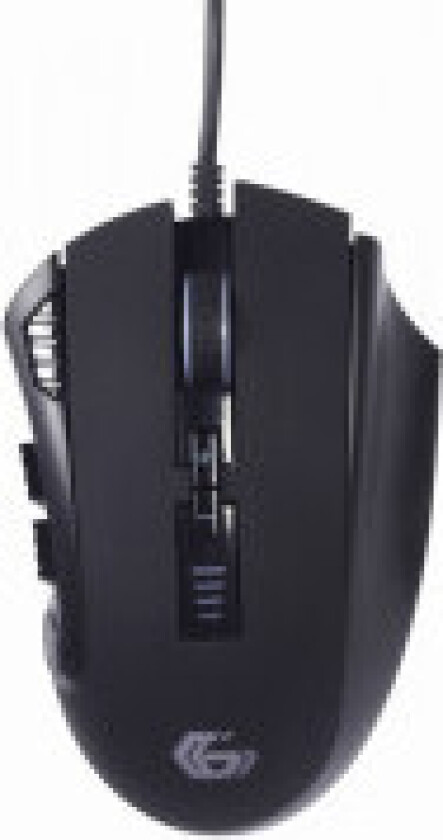GMB Gaming MUSG-RAGNAR-RX500 - mouse - gaming RGB backlighted - USB 2.0 - Mus - 10 - Svart