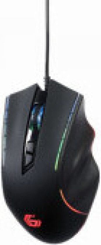 GMB Gaming MUSG-RAGNAR-RX300 - mouse - gaming RGB backlighted - USB 2.0 - Mus - 8 - Svart