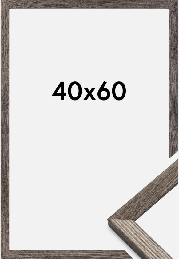 Ramme Fiorito Akrylglass Valnøtt 40x60 Cm