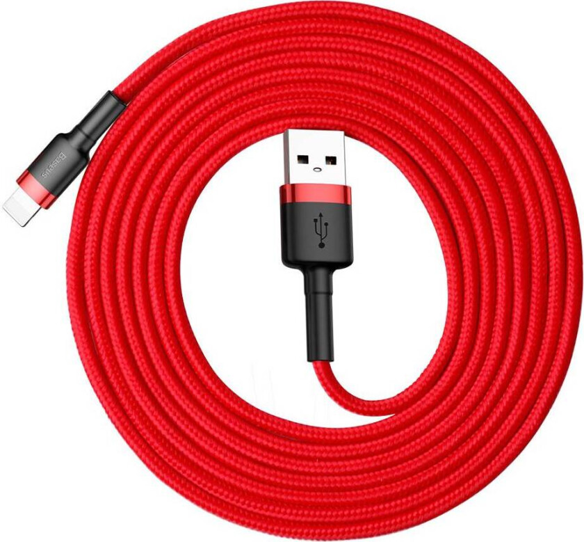 Cafule Cable USB Lightning 1.5A 2m (Red)