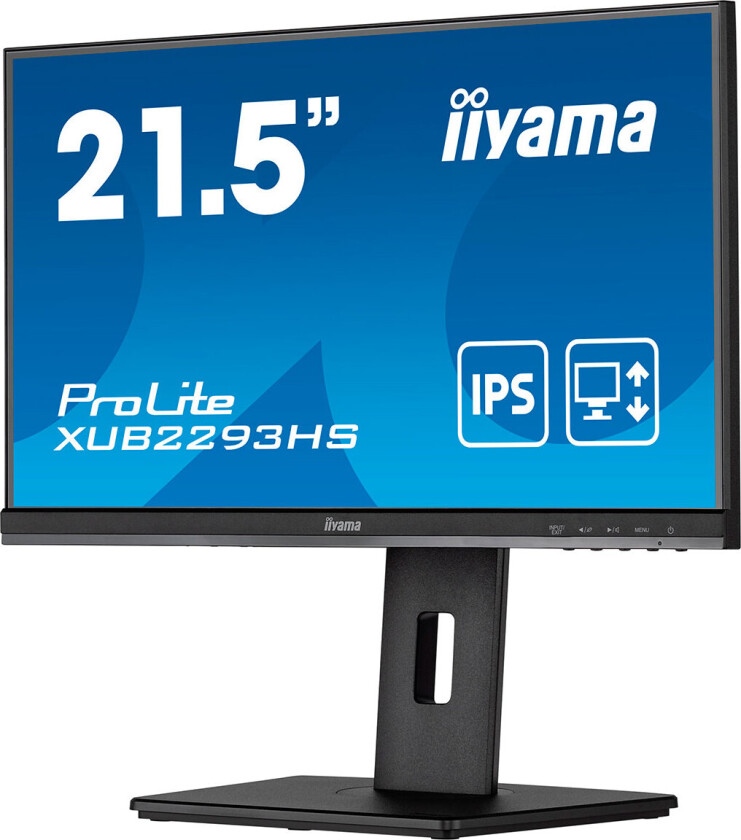 22" iiyama ProLite XUB2293HS-B5 - LED monitor - Full HD (1080p) - 22" - 3 ms - Skjerm