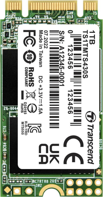430S SSD - 1TB - M.2 2242 (42mm) SATA-600