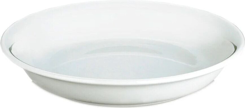 Bourges Plate deep Dia 21 cm White