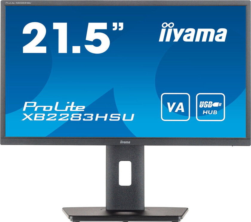 21" iiyama ProLite LED monitor - 1 ms - Skjerm
