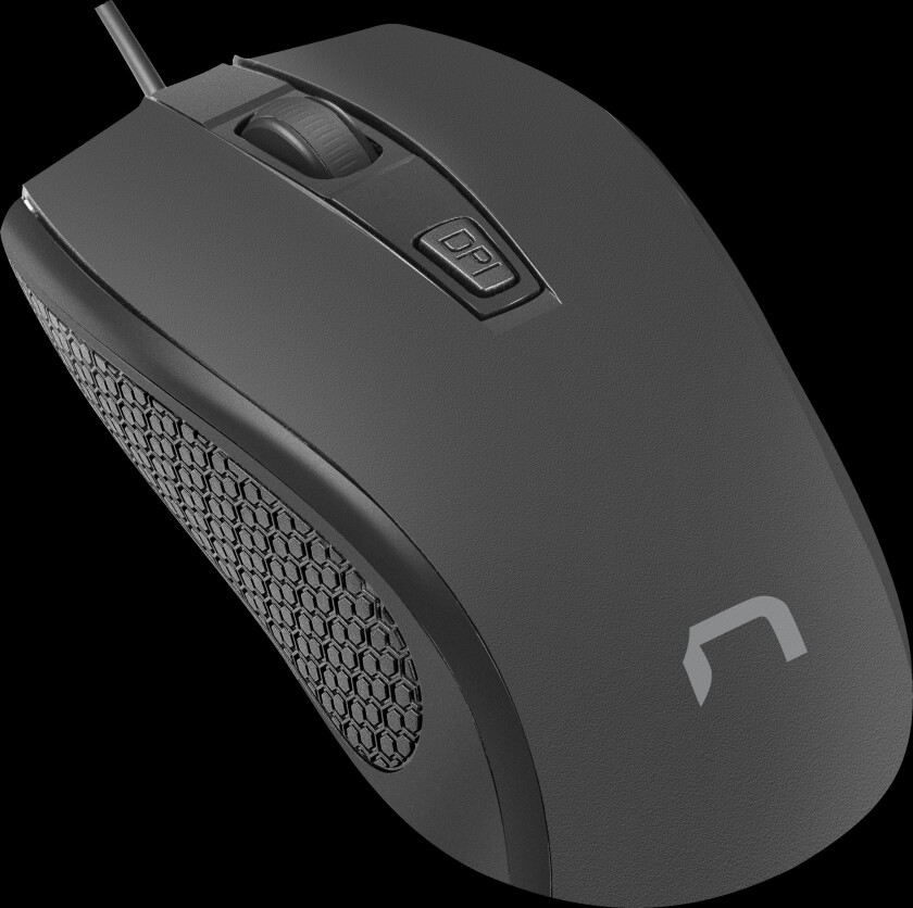 Bilde av Hoopoe 2 - mouse - USB 2.0 - black - Mus - Optisk - Svart