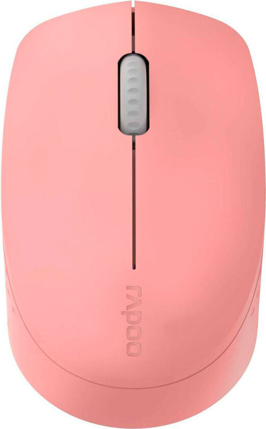 M100 Silent - Mus - Optisk - 3 knapper - Rosa