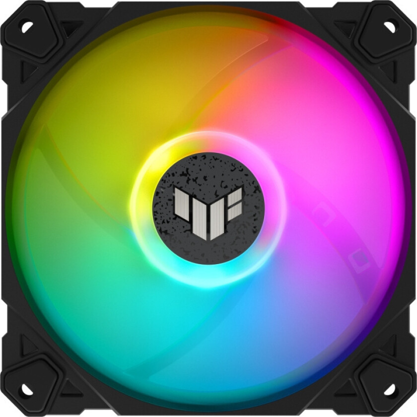 TUF GAMING TF120 ARGB - Kabinettvifte - 120mm - Svart med RGB LED-lys - 29 dBA