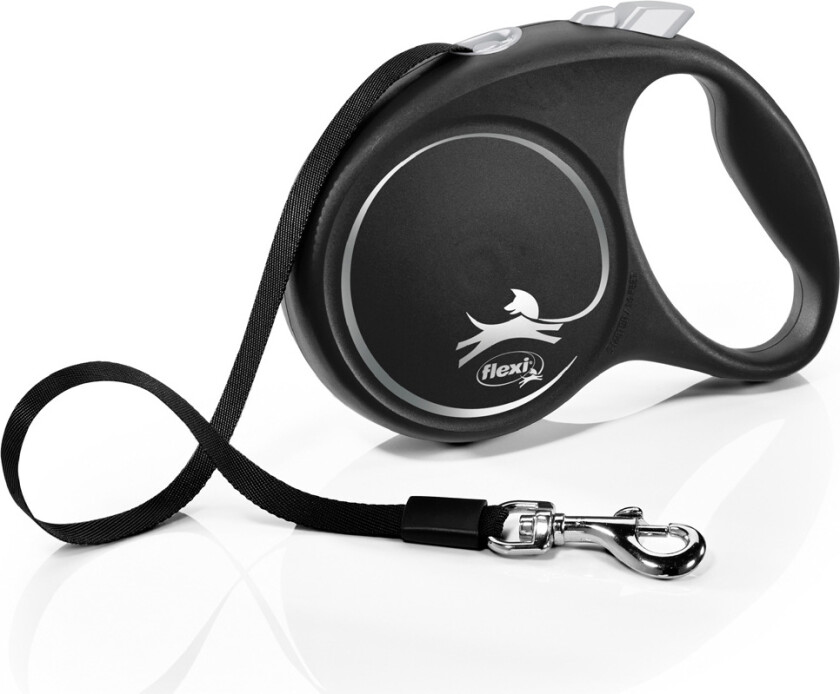 Black Design L leash 5 m 50 kg black